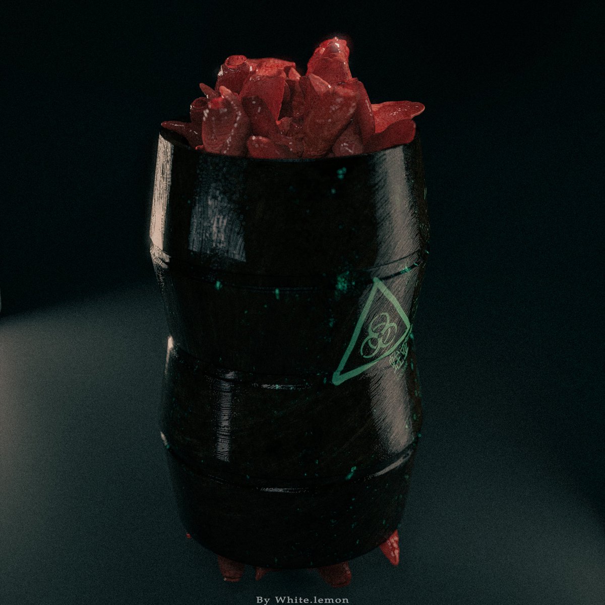 whitelemonmeow's tweet photo. Remake these textures~This is the final rendering of the leech pot, which I will use later as a "punishment item" in my scene.
#KinkTwitter #kinkyBot #leech #worms #bug #tentacle #3dart #3dhentai #3DCG https://t.co/CJBYpl8w3d