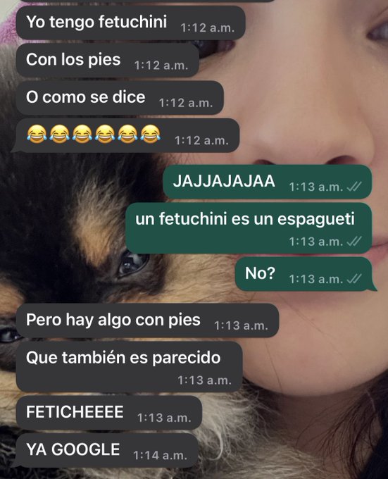 JAJAJAJAJA MI COMPA EL DE LOS FETUCHINIS RAROS https://t.co/JSdluR0xqy<a href="/tag/nuevafotodeperfil"class="tags"><span>#nuevafotodeperfil</span></a>