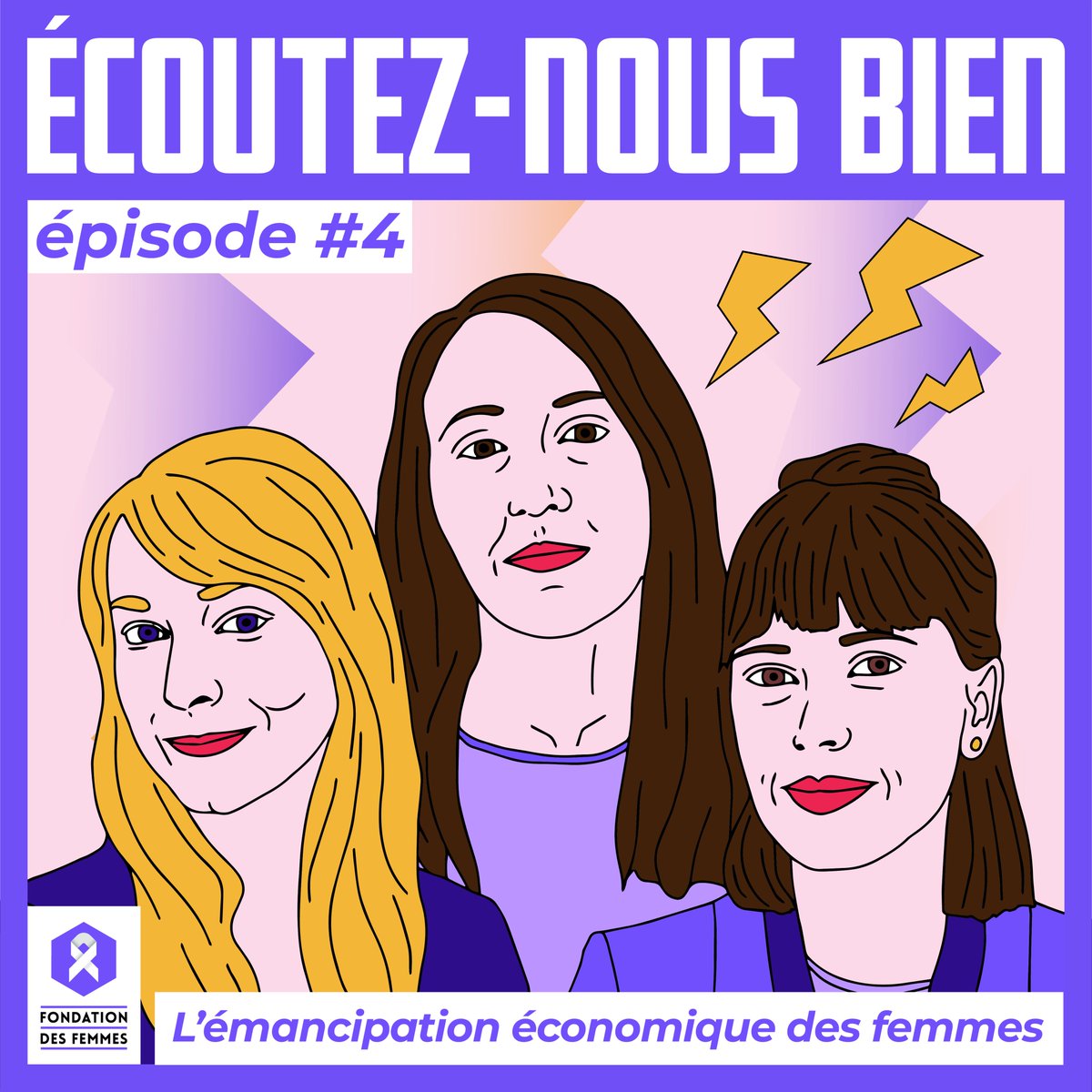 📢 Découvrez l’épisode #4 du podcast "Écoutez-nous bien" : Émancipation économique des femmes.
🎙 <a href="/titiou/">Titiou Lecoq</a> @lucile_Quillet <a href="/SophieSoubiran/">Sophie Soubiran</a>  s’interrogent sur pourquoi, l'on continue d’associer la féminité au don, donc à la gratuité, et la masculinité au pouvoir, donc à l’argent