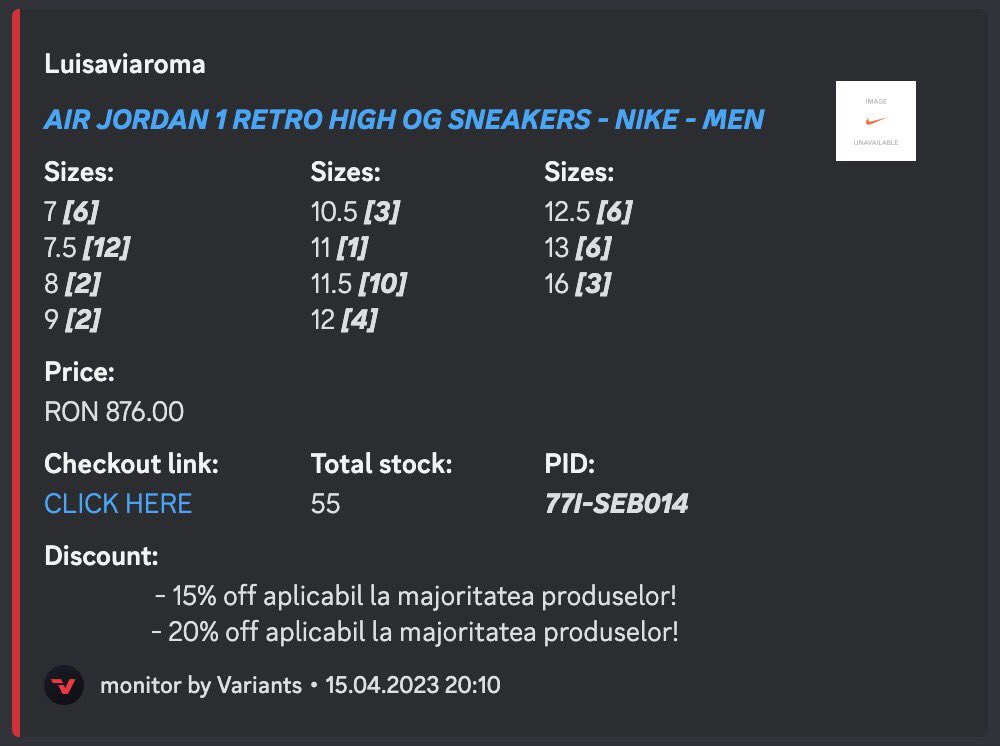 LVR: Jordan 1 High Lucky Green with 20% Off ✅