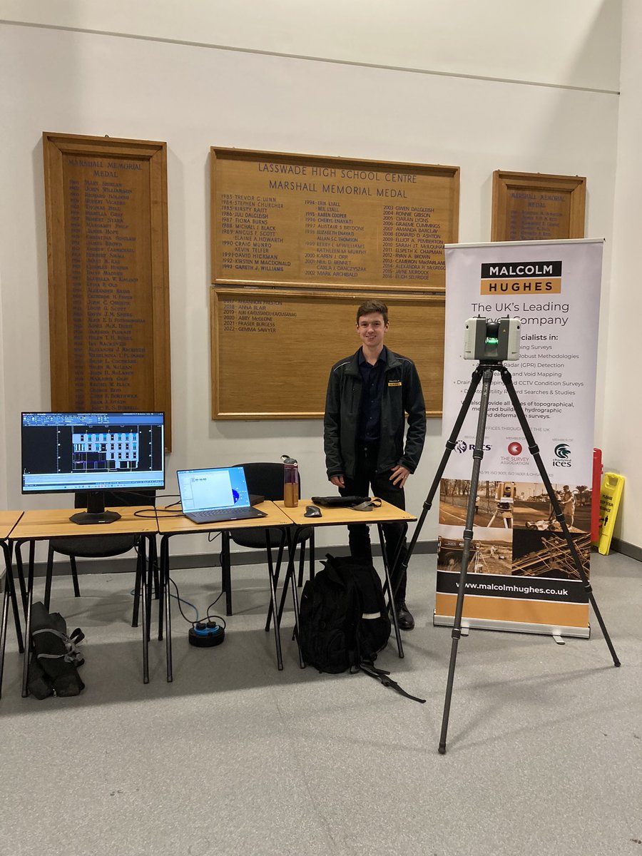 DYWEdinMidEast's tweet photo. We’re set up and ready to go at our Built Environment Skills Event at @LasswadeHSC! Thank you to P&amp;M Sinclair, MacTaggart Scott, @MalcolmHughesUK &amp; @SETrunkRoads. Look out for post 2 with the final exhibitors! #DYWAreYouIn

@PenicuikHS @newbattlehigh @official_DHS @StDavidsHS https://t.co/evDU9oZDt9