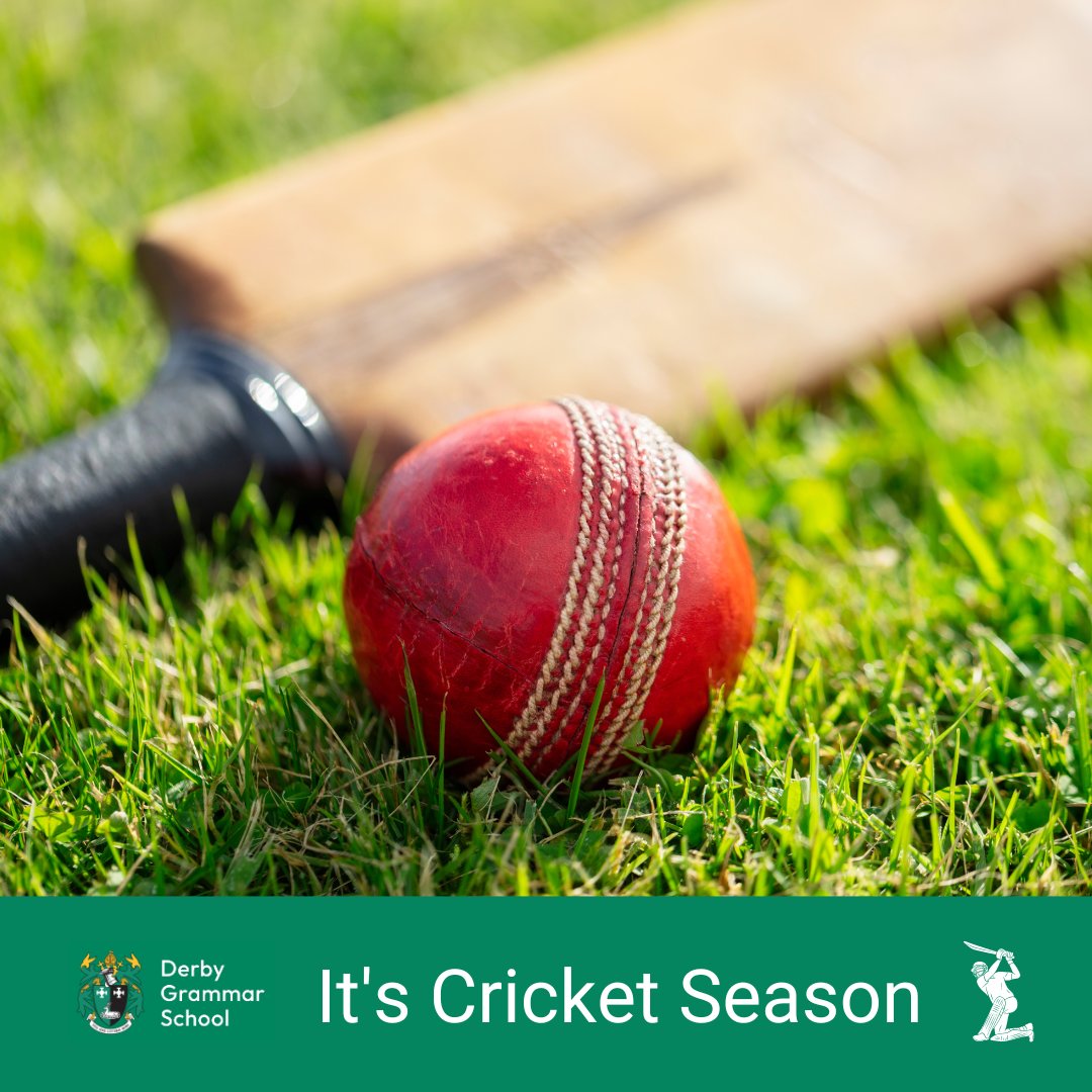 DerbyGrammar's tweet photo. We're now into the Summer term, which can only mean one thing...

The cricket season returns!

Watch out for some exciting fixtures coming up.

#DerbyCricket #whereyoubelong #DerbyBlackton #DerbyAtkinson #DerbyDerby #DerbyBemrose https://t.co/wiawBmTGkQ