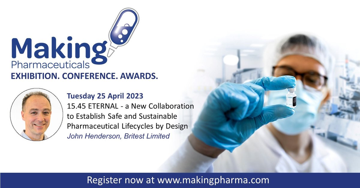 John Henderson (@johnahenderson7) on Twitter photo Looking forward to talking about <a href="/EternalPharma/">ETERNAL-Green-Pharma</a>'s mission to establish more sustainable #Pharma lifecycles through #GreenChemistry and whole lifecycle thinking at <a href="/makingpharma/">Making Pharma</a> next week. Maybe see you there? Looking forward to talking about <a href="/EternalPharma/">ETERNAL-Green-Pharma</a>'s mission to establish more sustainable #Pharma lifecycles through #GreenChemistry and whole lifecycle thinking at <a href="/makingpharma/">Making Pharma</a> next week. Maybe see you there?