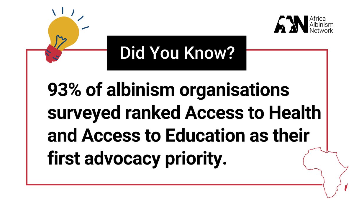AfricaAlbinism's tweet photo. 💡 Discover insights from @AfricanAlbinism &amp; @ImpactMapper's survey on albinism advocacy &amp; governance structures in S. Saharan Africa. 

The survey uncovers key challenges, strategies, &amp; priorities for human rights &amp; advocacy efforts. 

Read the report 👉🏿 https://t.co/eDTx5QkP4n https://t.co/8KqULQw5sw