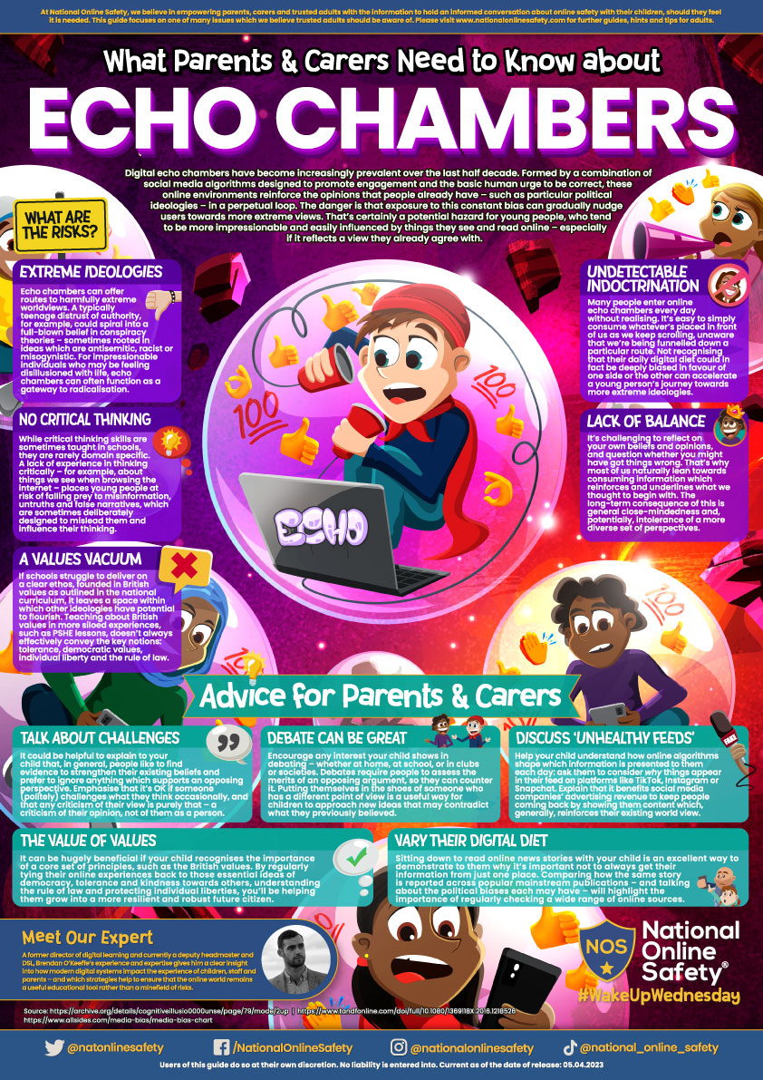 #WakeUpWednesday
What families need to know about Echo Chambers