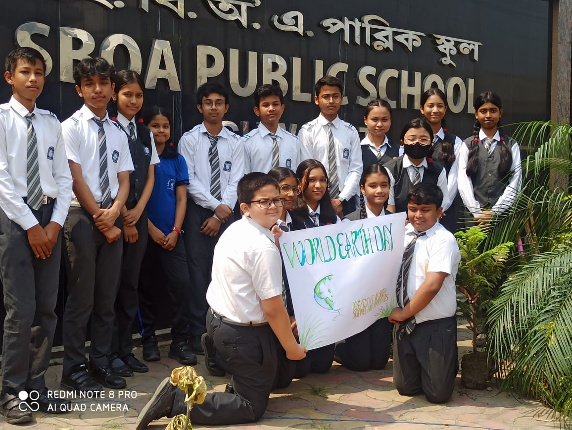 As the World Earth Day approaching nearer, SBOA buds geared up with activities like conducting assembly,themed as 'Nurture of a Reciprocal Relationship with our Home planet ', cleaning drive for litter free campus and awareness speech.