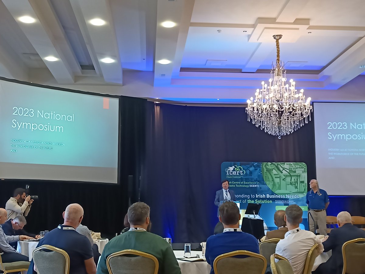 Rupal Srivastava (@rupalsriv) on Twitter photo Looking forward to the talks today at the <a href="/CobotsIreland/">Cobots.ie</a> ICERT conference. Huge names lined up!
<a href="/EberLawrence/">Eber Lawrence Souza</a> @DeclanMDevine <a href="/niallmurr/">Niall Murray</a> <a href="/TUS_Athlone_/">TUS Athlone Campus</a> <a href="/Confirm_Centre/">CONFIRM</a> Looking forward to the talks today at the <a href="/CobotsIreland/">Cobots.ie</a> ICERT conference. Huge names lined up!
<a href="/EberLawrence/">Eber Lawrence Souza</a> @DeclanMDevine <a href="/niallmurr/">Niall Murray</a> <a href="/TUS_Athlone_/">TUS Athlone Campus</a> <a href="/Confirm_Centre/">CONFIRM</a>