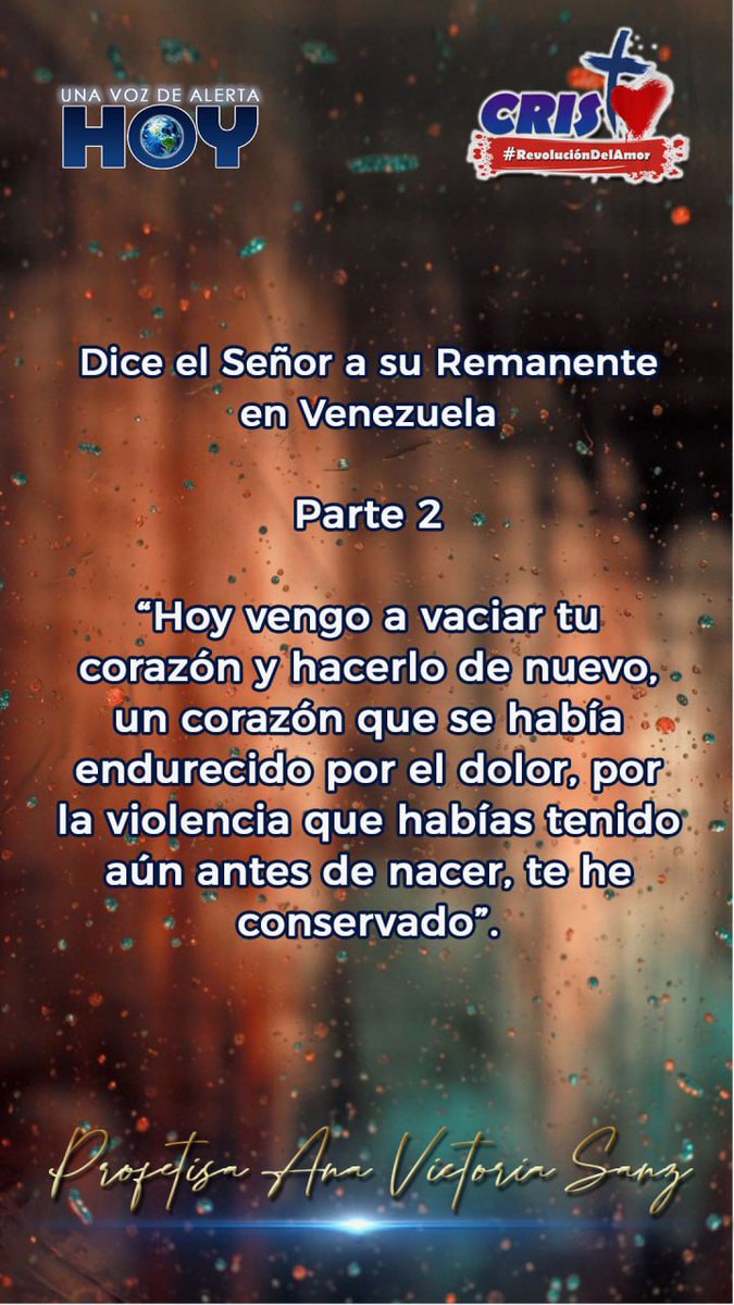 omarnieves98233's tweet photo. #19abr
#GritoDeLibertadACristo
#RevoluciónDelAmor
#profecíasdeanavictoriasanz https://t.co/aUoc5QnA9D