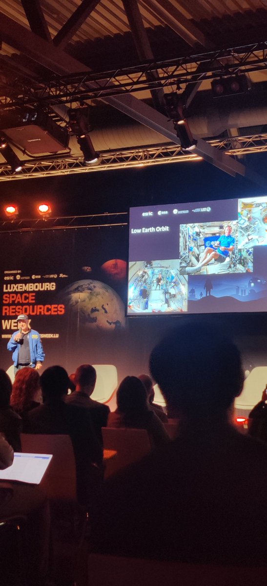 DevanshiKachol1's tweet photo. Insights by the Astronaut himself... Matthias Maurer - ESA.
@astro_matthias
Luxembourg Space Resources Week 2023
#space #ESA
#spaceresourcesweek
#SpaceResWeek
#esric https://t.co/8l5JZ5Z4E4