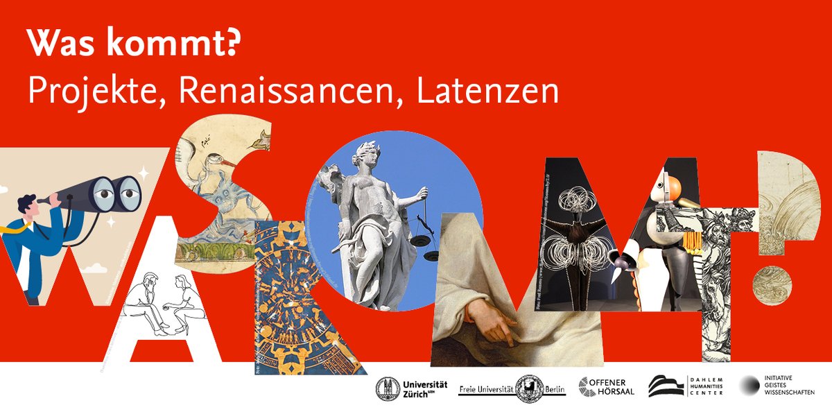 UZH Initiative Geisteswissenschaften (@uzh_igw) on Twitter photo Wir freuen uns auf den heutigen Auftakt der Ringvorlesung «Was kommt? Projekte, Renaissancen, Latenzen» um 16.15 Uhr mit Prof. Dr. Anita Traninger und Prof. Dr. Karin Gludovatz! Live an der <a href="/FU_Berlin/">Freie Universität</a> oder per Stream. 👉shorturl.at/ozJ04 Wir freuen uns auf den heutigen Auftakt der Ringvorlesung «Was kommt? Projekte, Renaissancen, Latenzen» um 16.15 Uhr mit Prof. Dr. Anita Traninger und Prof. Dr. Karin Gludovatz! Live an der <a href="/FU_Berlin/">Freie Universität</a> oder per Stream. 👉shorturl.at/ozJ04