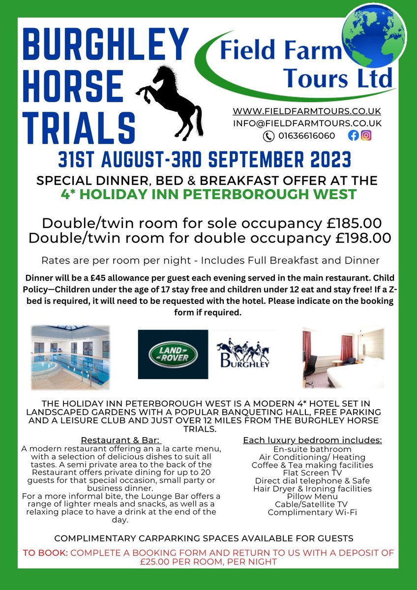 Field Farm Tours Ltd tweet media