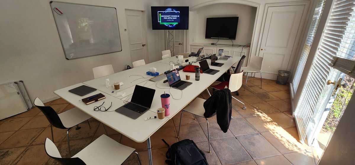 chintanpatel_za's tweet photo. I'm excited that I'm teaching my first @MSPowerBI and Power Query course for @Apple Mac. #MicrosoftPowerBI #DataAnalyst #MCTBuzz https://t.co/ISIvQ5SjR3
