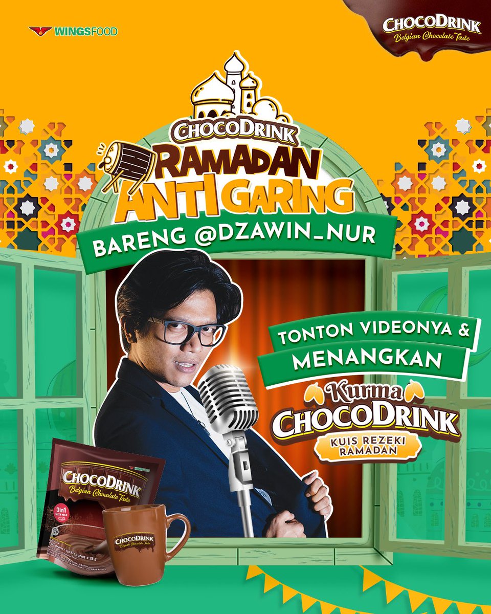 Chocodrink_id's tweet photo. Gimana puasanya so far? Pasti jadi #RamadanAntiGaring karena ada video dari @Dzawinur 

Tonton video pertama di REELS Chocodrink yah! Tunggu video selanjutnya!! 

--
#Chocodrink #SweetReward #Chocoperience https://t.co/EV5dv0pCH3