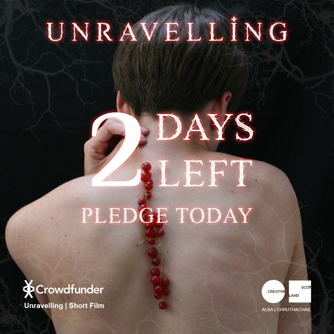 UnravellingFilm's tweet photo. 2 DAYS LEFT!!

We are so close to our target but still need your help!! Join us for some amazing rewards and help us to make a kick-ass horror film with a very important message!

https://t.co/arpLMOQsMP

#CreativeScotland #Crowdmatch #MS https://t.co/Ggy27etFy2