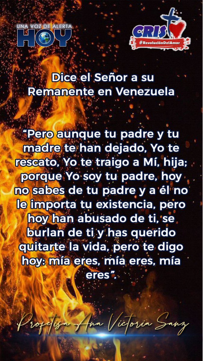 omarnieves98233's tweet photo. #19abr
#GritoDeLibertadACristo
#RevoluciónDelAmor
#profecíasdeanavictoriasanz https://t.co/1ULQBlpufs