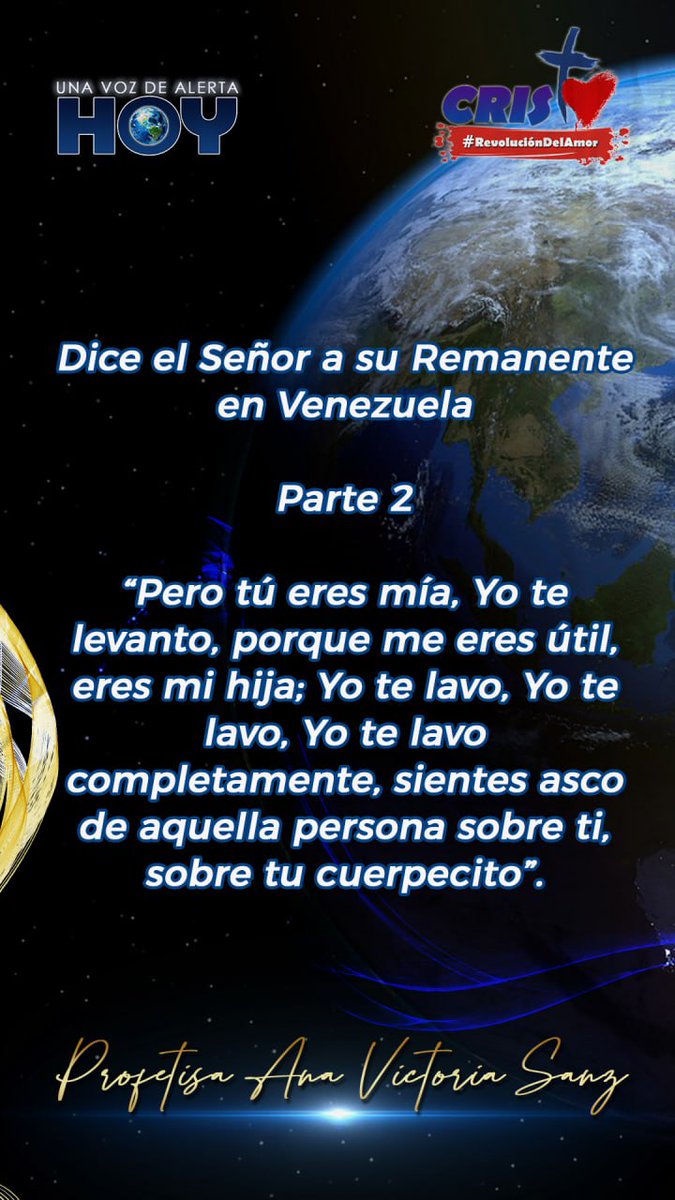 omarnieves98233's tweet photo. #19abr
#GritoDeLibertadACristo
#RevoluciónDelAmor
#profecíasdeanavictoriasanz https://t.co/QVXgl8o3Cd