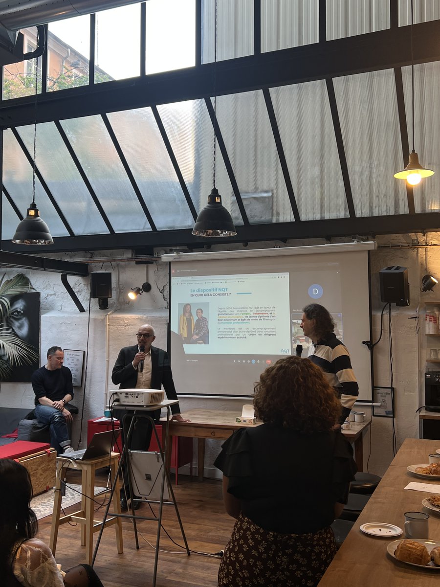 aimigocoach's tweet image. ✨ Retour en images sur notre petit déjeuner célébrant les 15 ans de partenariat entre @NQTasso et @gymglish 
#partenariat #nqt  #gymglish #socialimpact #association