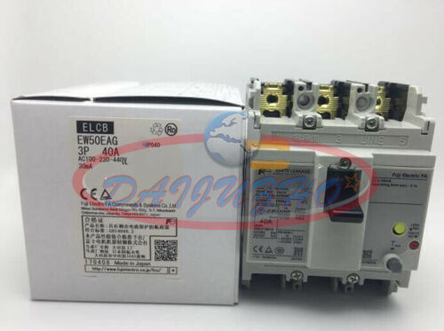 Interruttore FW Di Sicurezza FUJI EW50EAG 3P 50A AC100-440V 30mA - Nuovo