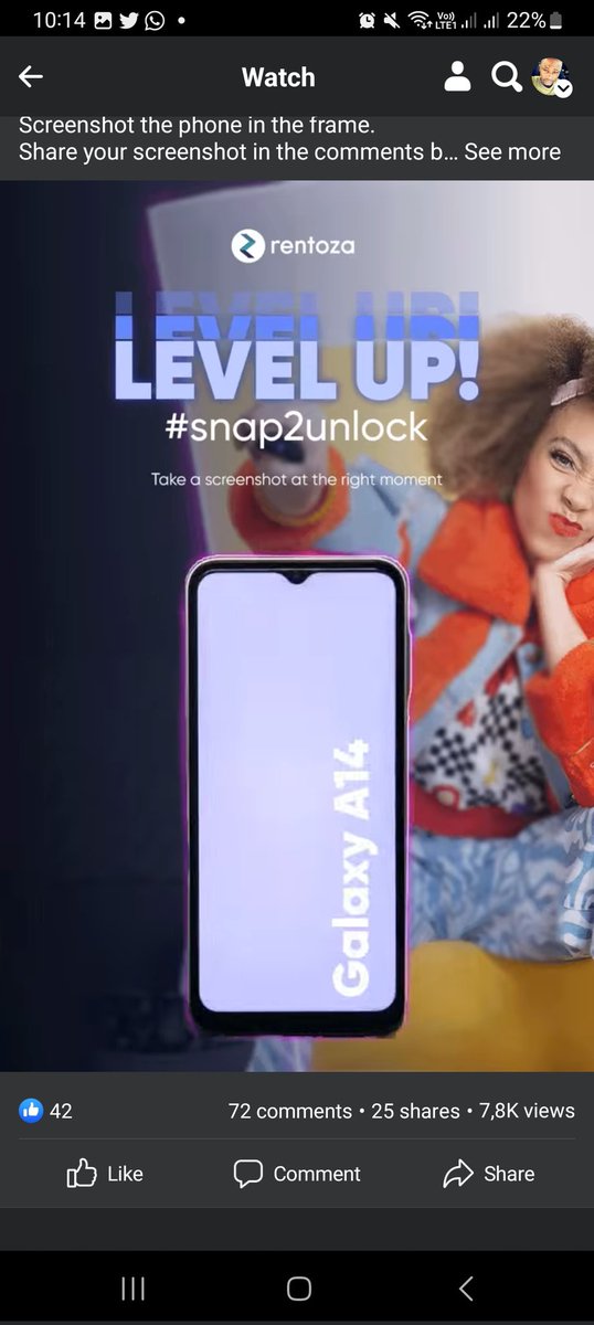TeeDee_Dennis's tweet photo. @WeAreRentoza @WeAreRentoza #Snap2Unlock #Rentozalt
#LevelUp https://t.co/byGg7KDRhu