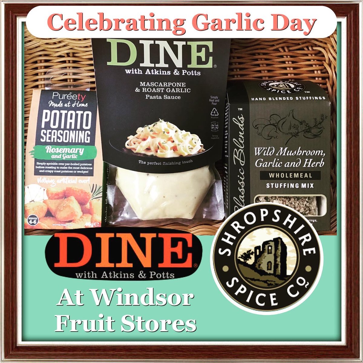 WPenarth's tweet photo. Happy #garlic day… so many options available at Windsor Fruit Stores ✨👩🏻‍🌾🧄 @AtkinsandPotts @ShropshireSpice @ShopInPenarth #penarth #shoplocal #HealthyFood  #healthylifestyle https://t.co/cHziah8UCP