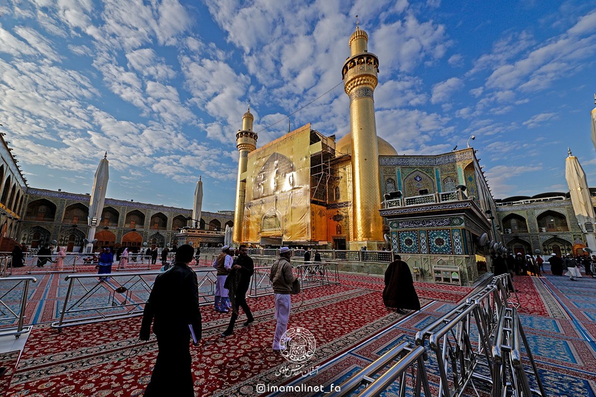imamalinet_fa's tweet photo. یا امیرالمومنین! کنار تو قلب‌‌ها آرام می‌شوند‌. https://t.co/sn74ZDRA3Z