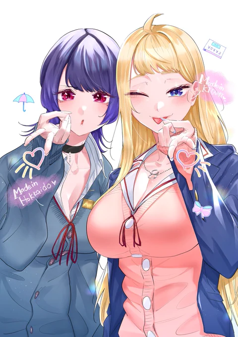 #三億アカウントの中から私を発掘してください なまらめんこいギャルの漫画を描いてます! 
