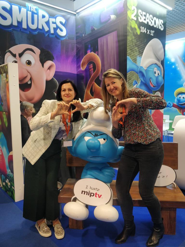mip's tweet photo. #TheSmurfs are on the Riviera!
The legendaray little blue creatures are long-time friends of #MIPTV.
#tvcontent #tvindustry #tvproduction #cannes #mipmarkets #tvproducer #tvproducers #frenchriviera
@RXGlobal_ @RXFranceEvents @CannesPalais @villecannes https://t.co/jwWpH8xsMb