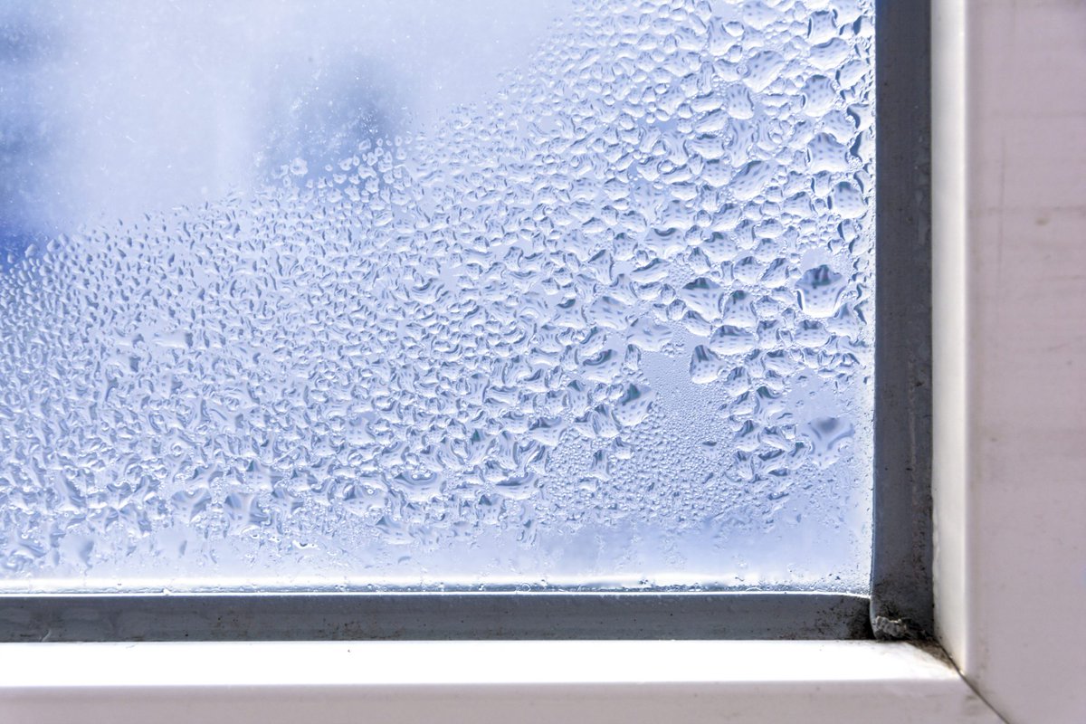 Condensation in buildings occurs when there are high levels of humidity, causing excess moisture in the air. Although you can't avoid it entirely, there are a few things you can do to ensure better ventilation bit.ly/3DlG4B4 #Condensation #BIM #Construction