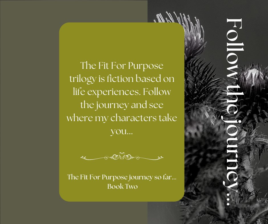 BeattieBriony's tweet photo. The Fit For Purpose trilogy is fiction based on life experiences. Follow the journey and see where my characters take you. 

Fit For Purpose, Book Two, the journey so far… https://t.co/YNCcnQoxzE

#FitForPurposeTrilogy #FictionBooks #LifeExperiences #JourneyOfCharacters https://t.co/mI0jNWgZSk