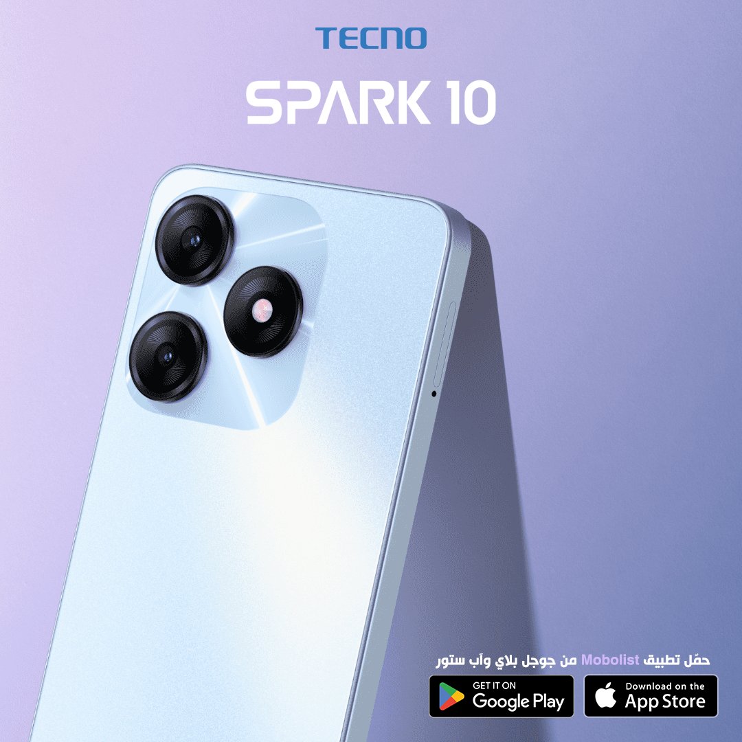 Mobolistcom's tweet image. #تكنو تُعلن عن هاتف #Tecno #Spark10 .. التفاصيل الكاملة 👇
mobolist.net/mobile/2708-Te…

أو حمّل تطبيق موبوليست Mobolist