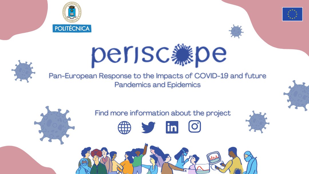 LifeSTech (@lifestech) on Twitter photo We are part of PERISCOPE, a large-scale research initiative that investigates the implications of COVID-19 in a broad way, including both health & socio-economic impact. The Final Conference will be in 2023! Don't miss out and learn more at periscopeproject.eu & <a href="/PER1SCOPE_EU/">PER1SCOPE Project</a> We are part of PERISCOPE, a large-scale research initiative that investigates the implications of COVID-19 in a broad way, including both health & socio-economic impact. The Final Conference will be in 2023! Don't miss out and learn more at periscopeproject.eu & <a href="/PER1SCOPE_EU/">PER1SCOPE Project</a>
