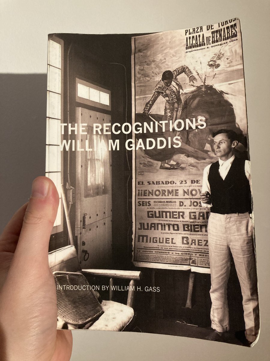 Calum Barnes on Twitter "22. The Recognitions by William Gaddis. Mr