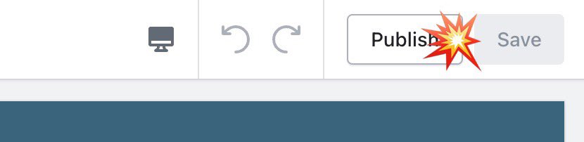simonotone's tweet photo. @Shopify @ShopifyDevs What’s the UX/design thinking behind having the ‘publish entire theme’ button next to the ‘save’ button in the theme customiser in the Shopify admin? Aware of a few people recently accidentally publishing themes unintentionally and wanted to raise it. https://t.co/RczI5uEYal
