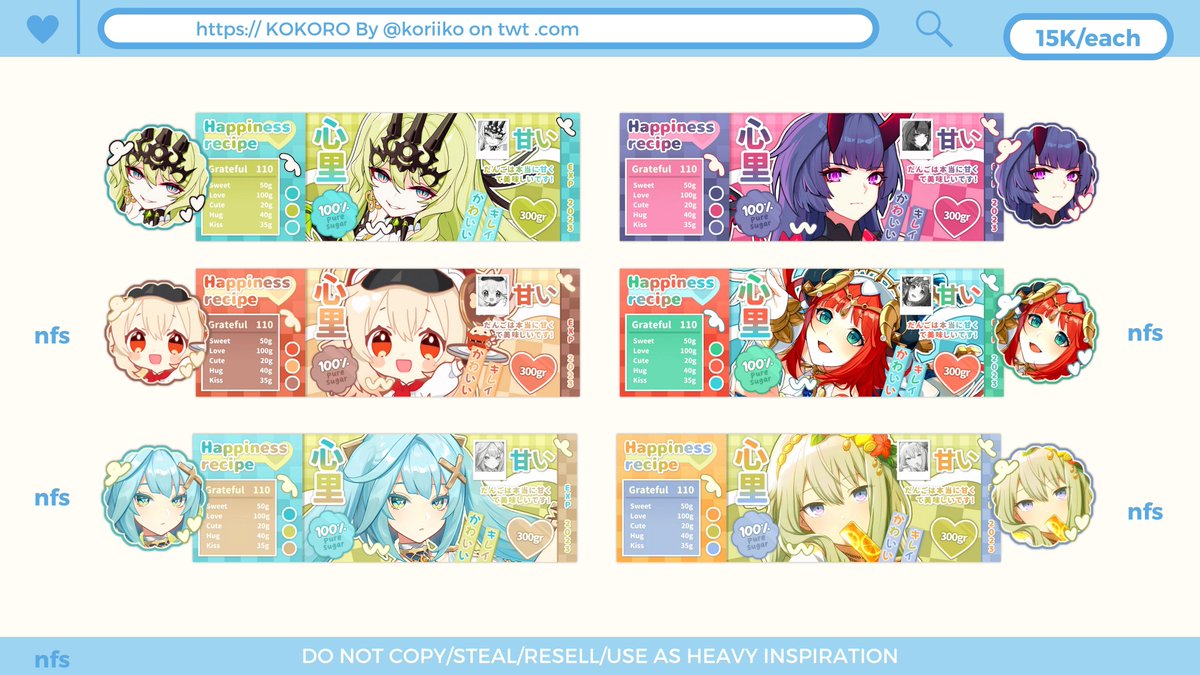 nitip buat rs di @ koriiko