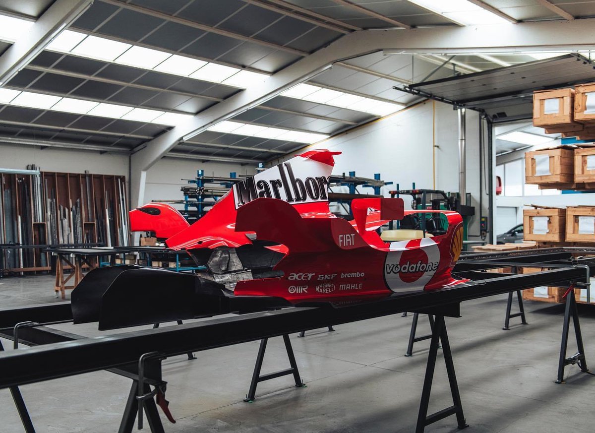 CATERHAM F1 RESTORATION on Twitter "Original ScuderiaFerrari engine