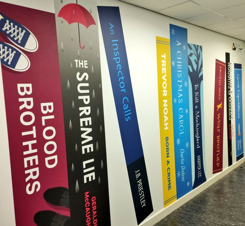 DeltaDonValley's tweet photo. Our new look English corridor 😍 
@deltatrusteng @DeltaTrust_Org @EngagingE https://t.co/e8rAd48XZq