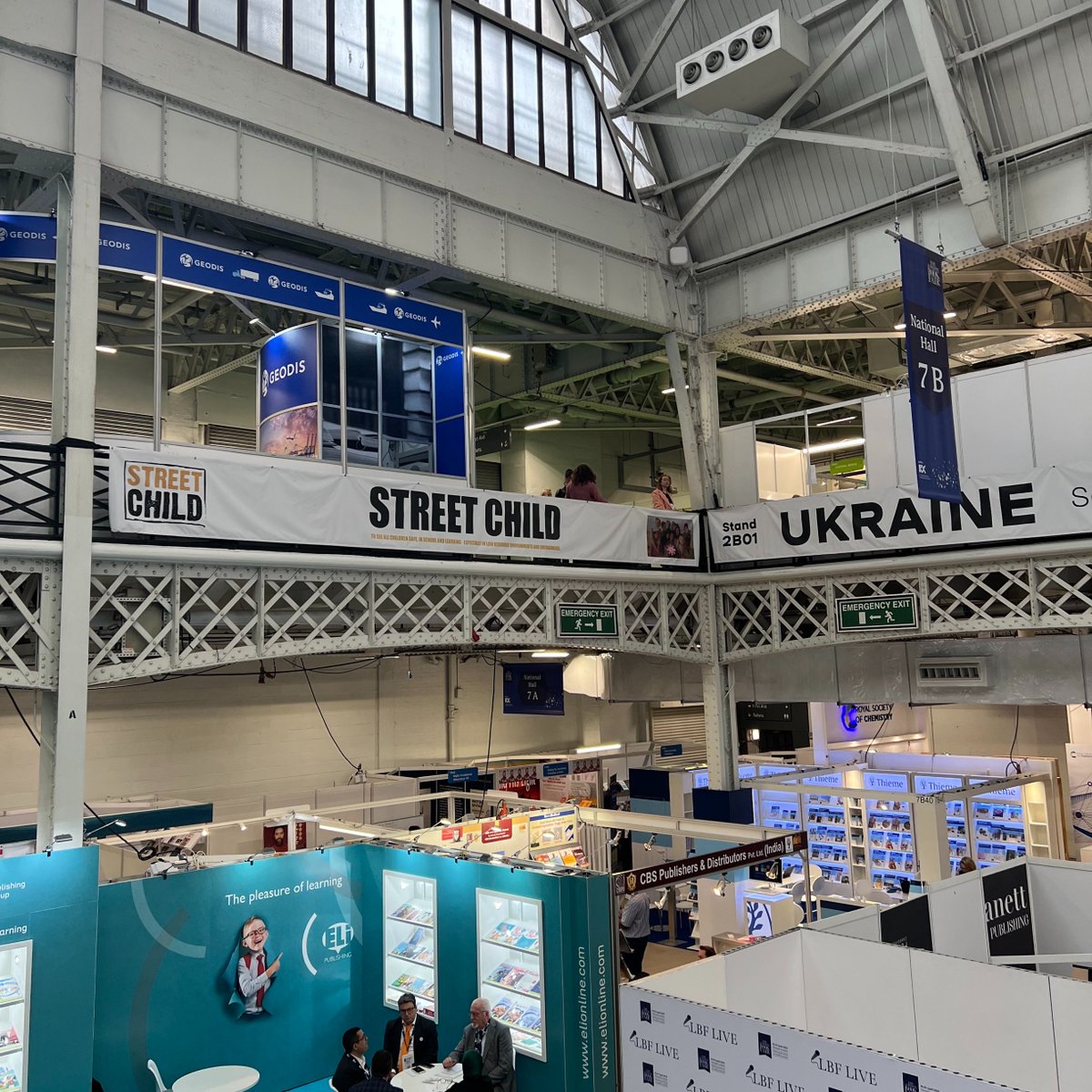 streetchilduk's tweet photo. We are so excited to be @LondonBookFair's charity of the year! 

Stop by our booth to hear how we are empowering children around the world through education📚#LBF23 https://t.co/b4zjl22BGM