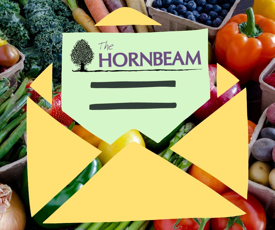We have a newsletter! Please do subscribe via -
hornbeam.org.uk/home#subscribe