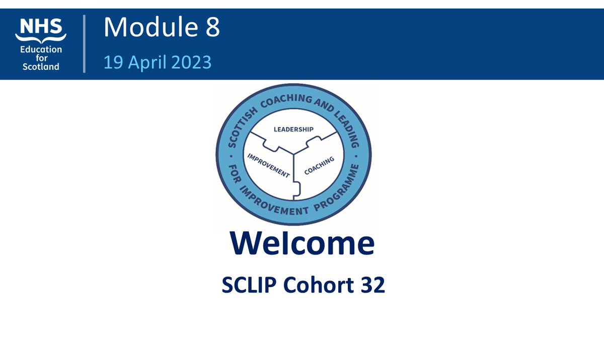 nes_qi's tweet photo. #SCLIP Cohort 32 will take on Module 8 today, learning about measurement and coaching. If you would like to find out more on our courses visit the #QI Zone - https://t.co/cSnZLeJRnf @bouncebackst @XeniaNES @Kim18751624 https://t.co/YD61cMHVsE