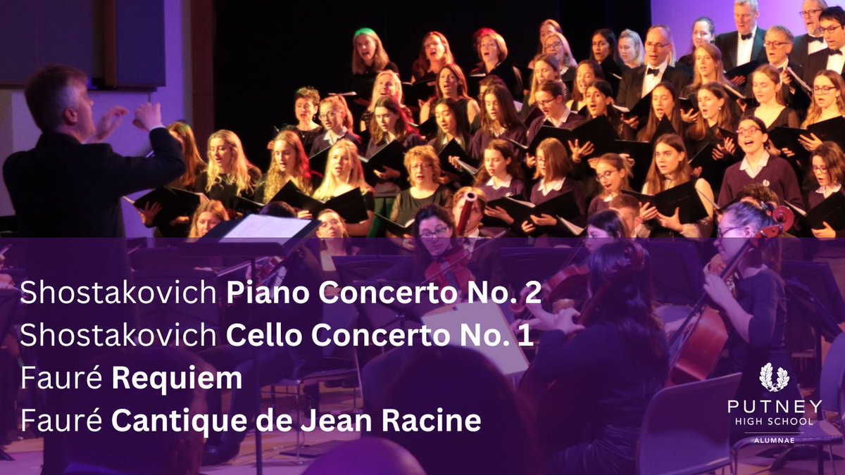 Join us next Thursday 27 April for our Grand Choral Concert featuring our Music scholars, and the Putney High Choral Society singing alongside a professional orchestra!

Book your tickets here: trybooking.co.uk/CHIO
