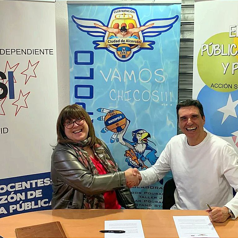 Ciudad_Alcorcon's tweet photo. Damos la bienvenida a la gran familia del CNCA🤍💙, a nuestro nuevo patrocinador, Acción Sindical Independiente ASI. 👏

ASI @ACE_AccSindInde , siempre con el deporte!!🤽🤽‍♀️
 mil gracias por confiar en nosotros !!🤗🤗 https://t.co/qTqpfAFT7e
