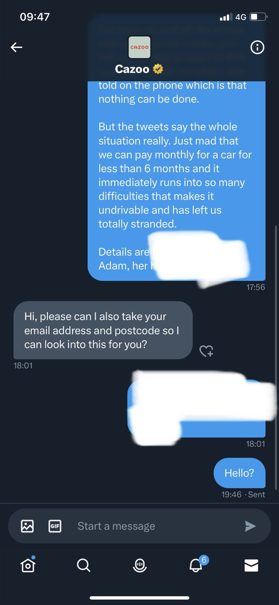 Shuffle_T's tweet photo. What was the point in this interaction @CazooUK ? https://t.co/MXF0GYRv72