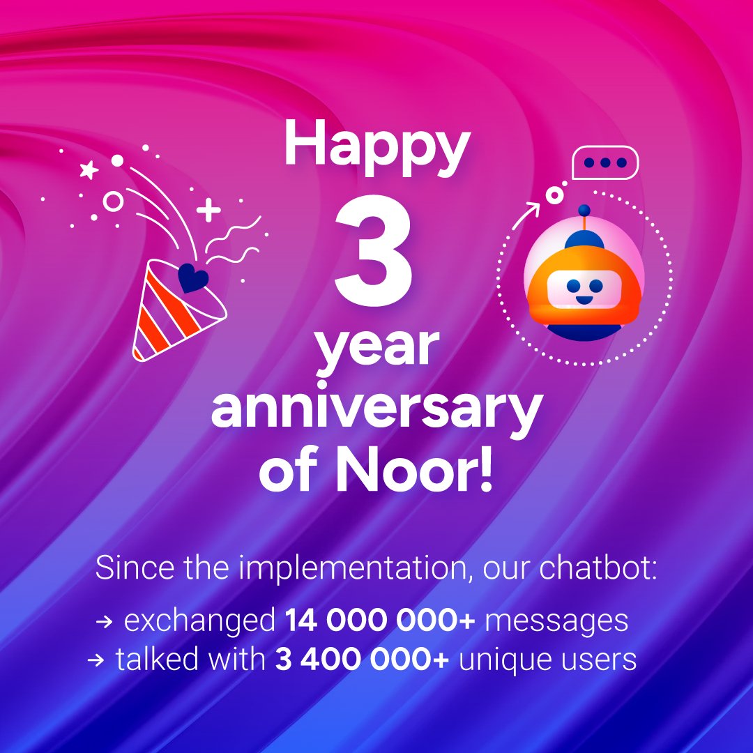 action__bot's tweet photo. It's been 3 years since Noor was launched for @Omantel! 🎉 https://t.co/apaGRf12iu