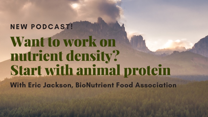 KoenvanSeijen's tweet image. Why should we focus our work on #nutrientdensity in #animal #protein? What is the ‘dark matter’ of #nutrition?Eric Jackson of @BionutrientFood about #nutrient density, #soil #carbon credits, #cellbasedmeat and #plantbased meat replacements and more ➡️ lnkd.in/dxa8WVm2