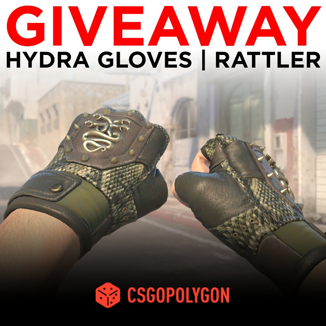 PLG.BET x CSGOPolygon on Twitter "🔥★ HYDRA GLOVES RATTLER GIVEAWAY