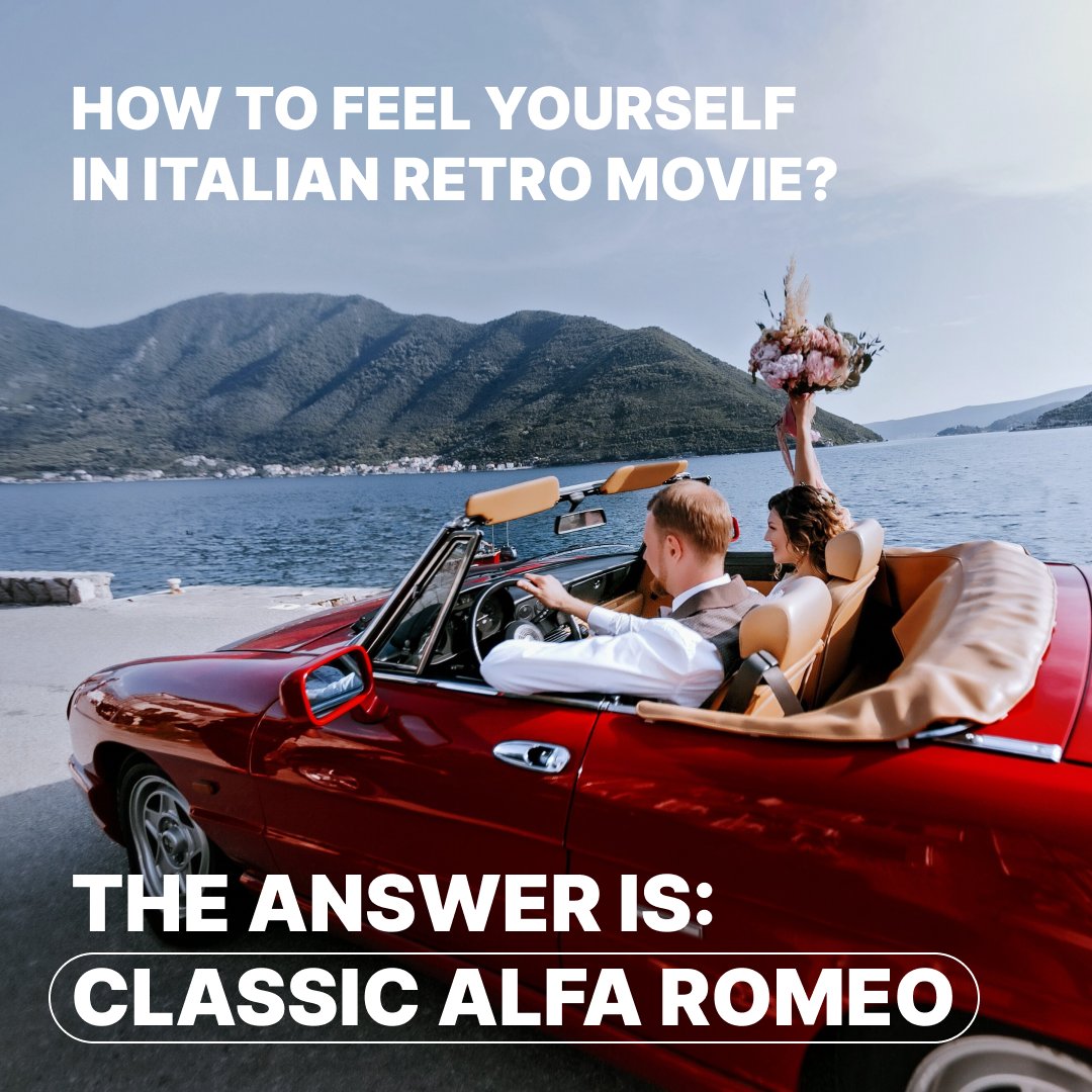Get_Experience_'s tweet photo. Ready to live your 'La Dolce Vita' dreams in Rome, amico?🏎 📷

Jump in our vintage #AlfaRomeo and let our charming guide show you the REAL Rome - the one that the boring group tours don't take you too

Book experience here: https://t.co/AwezWgNKPS https://t.co/SMyzFhxKuX