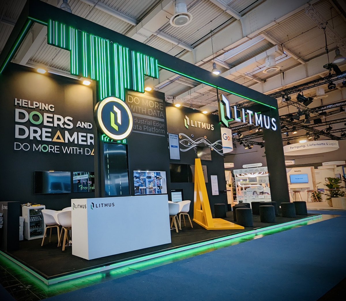 Litmus_io's tweet image. Hall 17, Stand F18 #hm23 #domorewithdata with Litmus - halfway there at @hannover_messe! litmus.io/hm23/