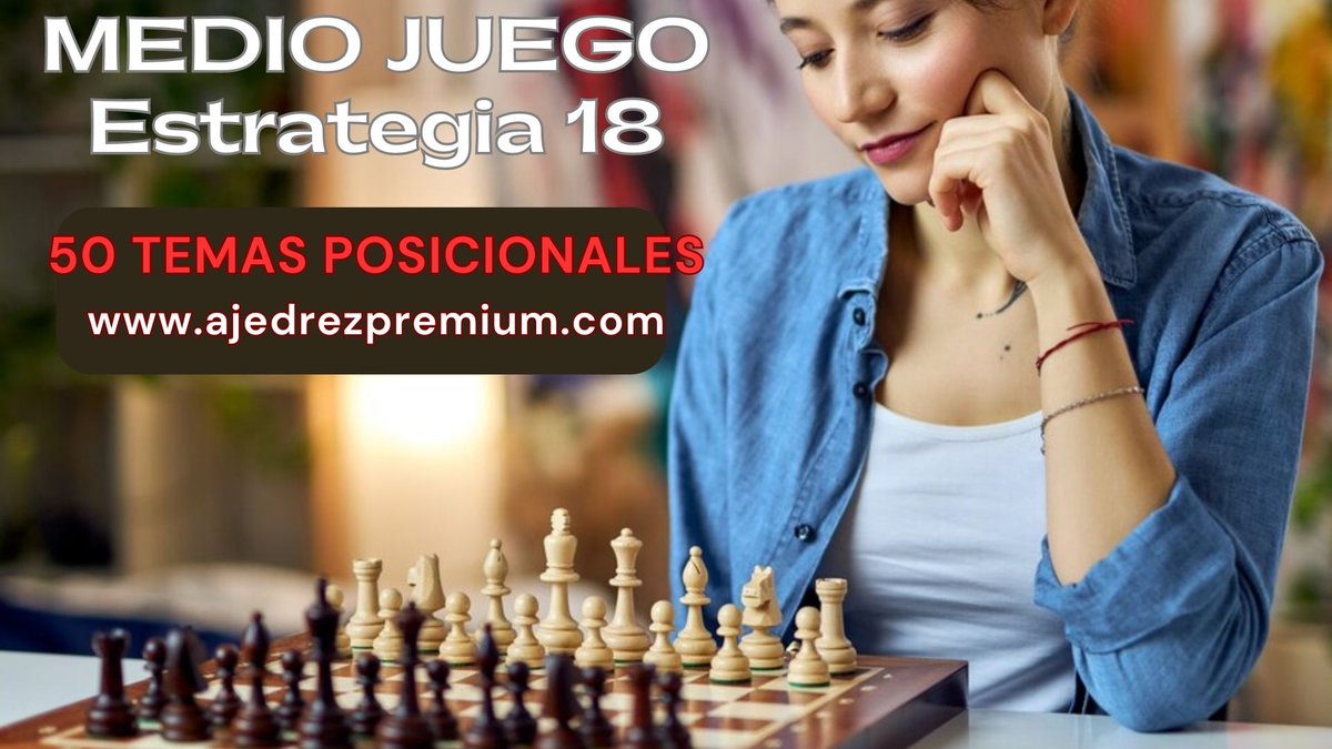XadrezGalegoSL's tweet photo. MEDIO JUEGO · ESTRATEGIA 18 Punto fuerte (d5), débil (d6, a6, h4) y Líneas abiertas + Contrajuego
https://t.co/GMXQvl9mdX
#ajedrezpremium #ajedrez #chess #xadrez #ajedrezeducativo #ajedrezprofesional https://t.co/R5HGyb0JgD