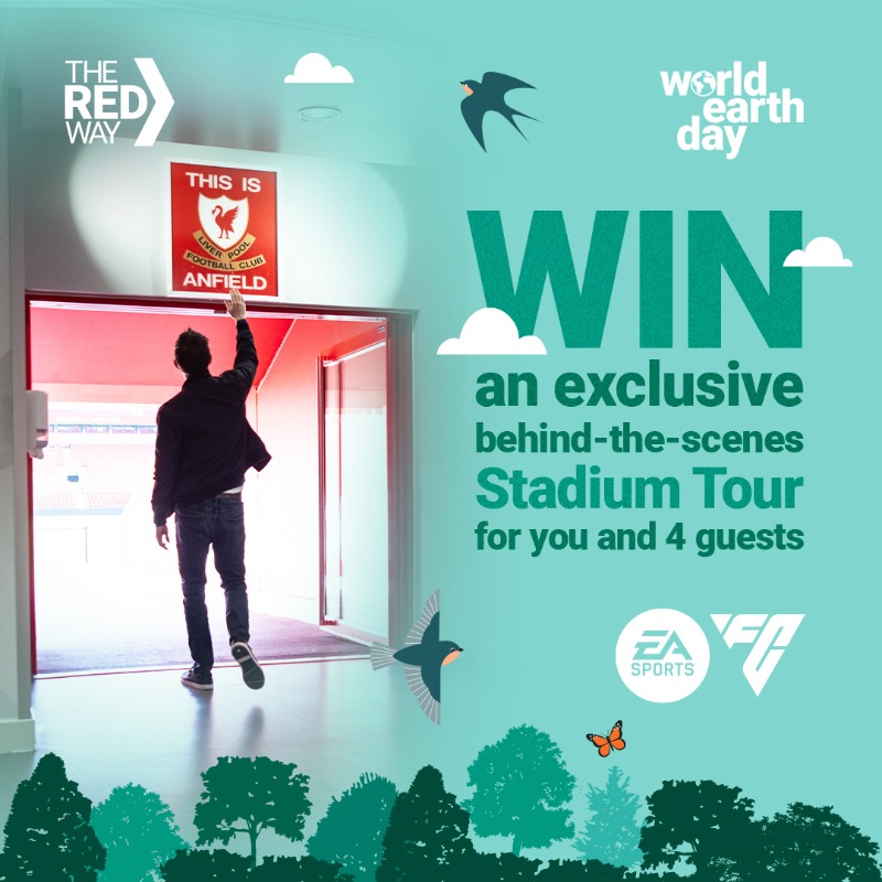 LFC's tweet photo. Play your part this #WorldEarthDay and together we can have a positive impact on the planet 👇
