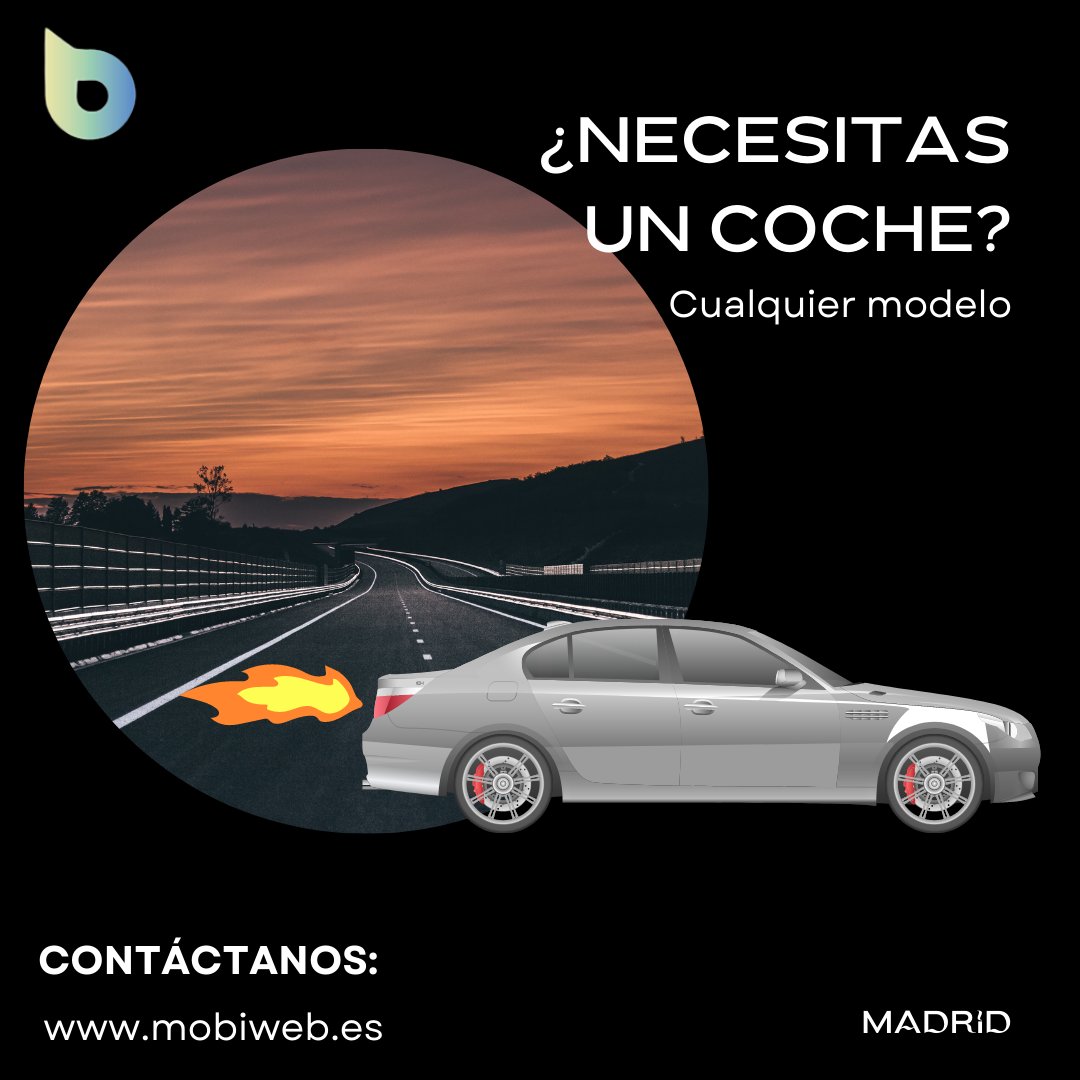 Mobiweb_'s tweet photo. En Mobi contamos con una red de proveedores que buscan la mejor opción para ti🔛

Déjanos ayudarte a elegir tu coche🚘

#coche #coches #Mobi #MobilityExperience #coche #suscripcion #renting #sientetelibre
#libertad #conducir #madrid #españa https://t.co/XoG1cjjqMq